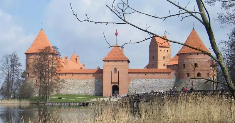 Litauische Seenlandschaft bei Trakai